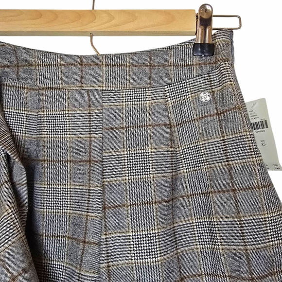 Dizzy Lizzy For Anthropologie Pleated Wrap Skort - Picture 7 of 9